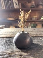 木梁作-鍛銅小花器