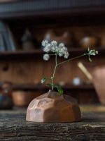 木梁作-鍛銅小花器