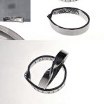 白銅指紋戒指-玩轉款